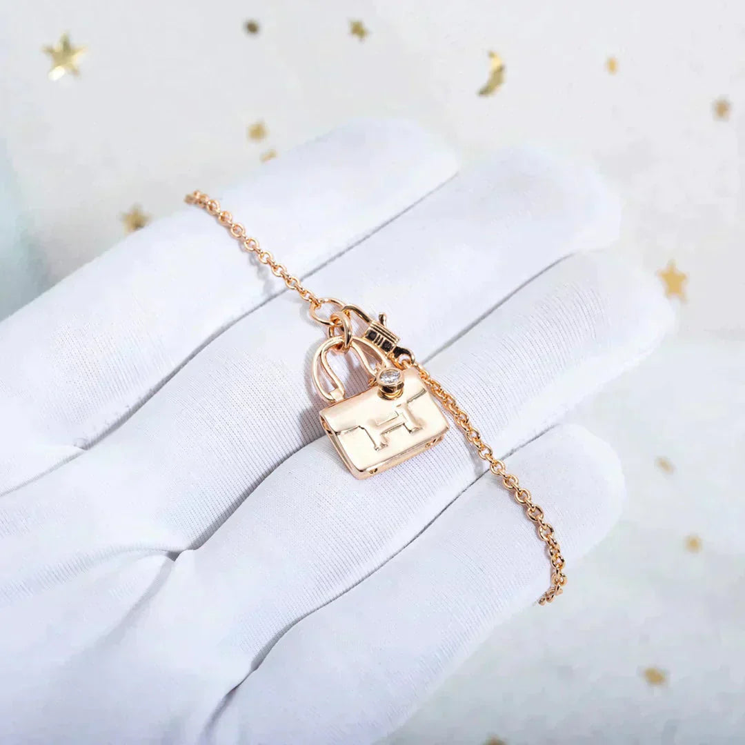 [Shinejoy]AMULETTE PEDANT Shinejoy GOLD NECKLACE