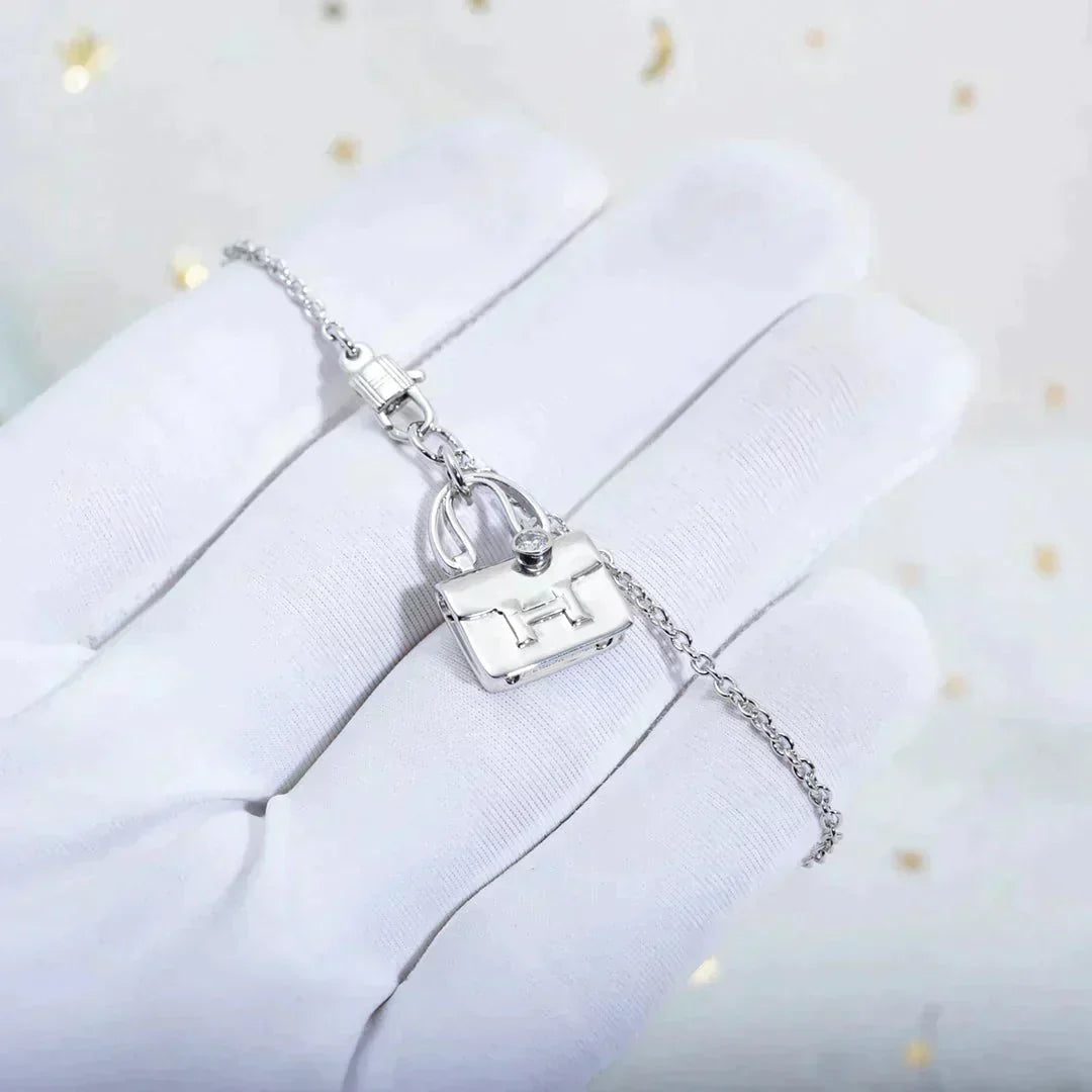 [Shinejoy]AMULETTE PEDANT SILVER NECKLACE