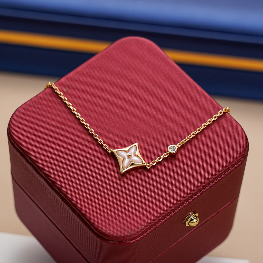 [Shinejoy]STAR 1 DIAMOND PINK GOLD BRACELET