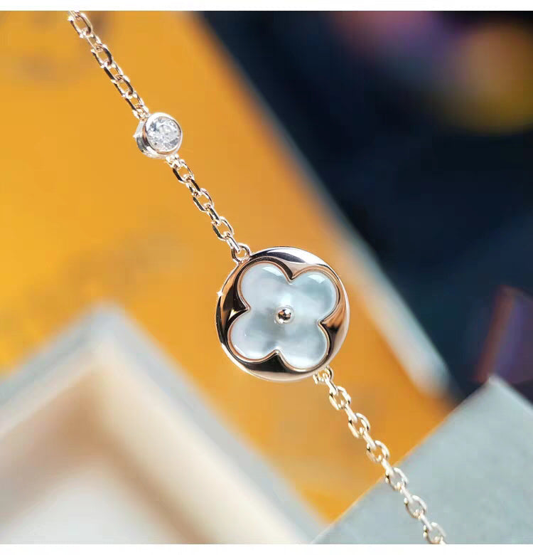 [Shinejoy]SUN MOP GOLD 1 DIAMOND NECKLACE