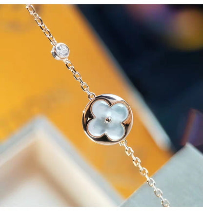 [Shinejoy]SUN MOP GOLD 1 DIAMOND NECKLACE