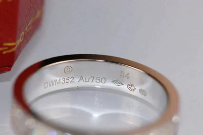 [Shinejoy]LOVE RING 3.6MM DIAMOND PAVED