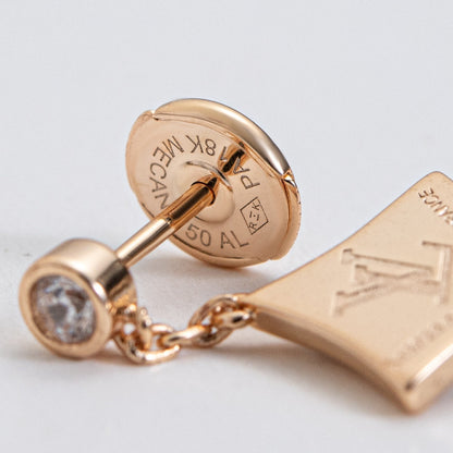 [Shinejoy]STAR DIAMONDS EARRINGS GOLD