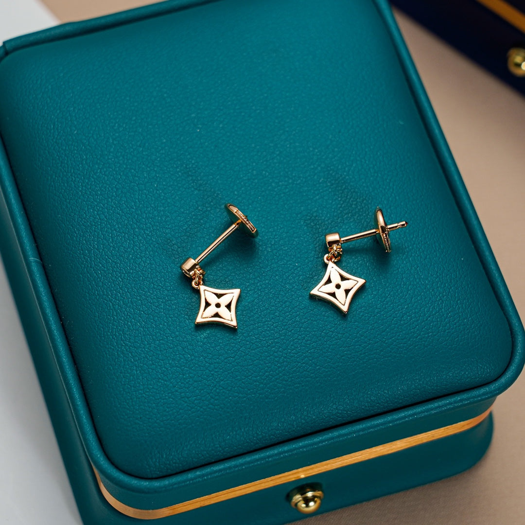 [Shinejoy]STAR EARRINGS GOLD