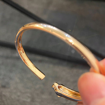 [Shinejoy]PANTHERE GOLD OPEN BRACELET