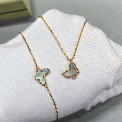 [Shinejoy]BUTTERFLY DARK MOP BUTTERFLY BRACELET