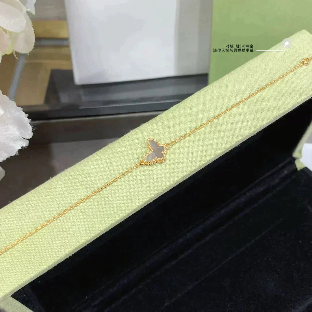 [Shinejoy]BUTTERFLY DARK MOP BUTTERFLY BRACELET