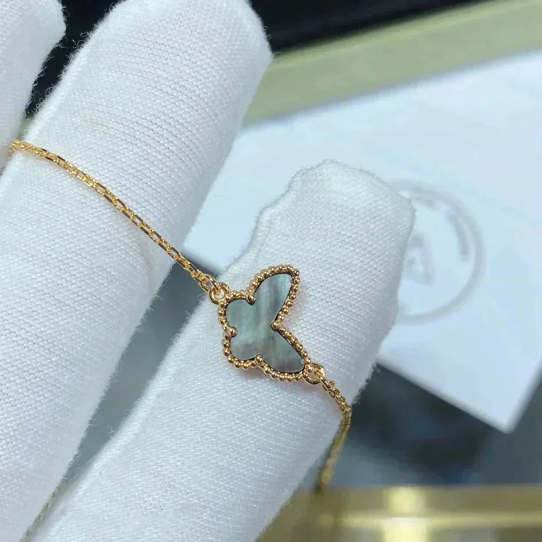 [Shinejoy]BUTTERFLY DARK MOP BUTTERFLY BRACELET