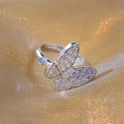 [Shinejoy]BUTTERFLY DIAMOND RING