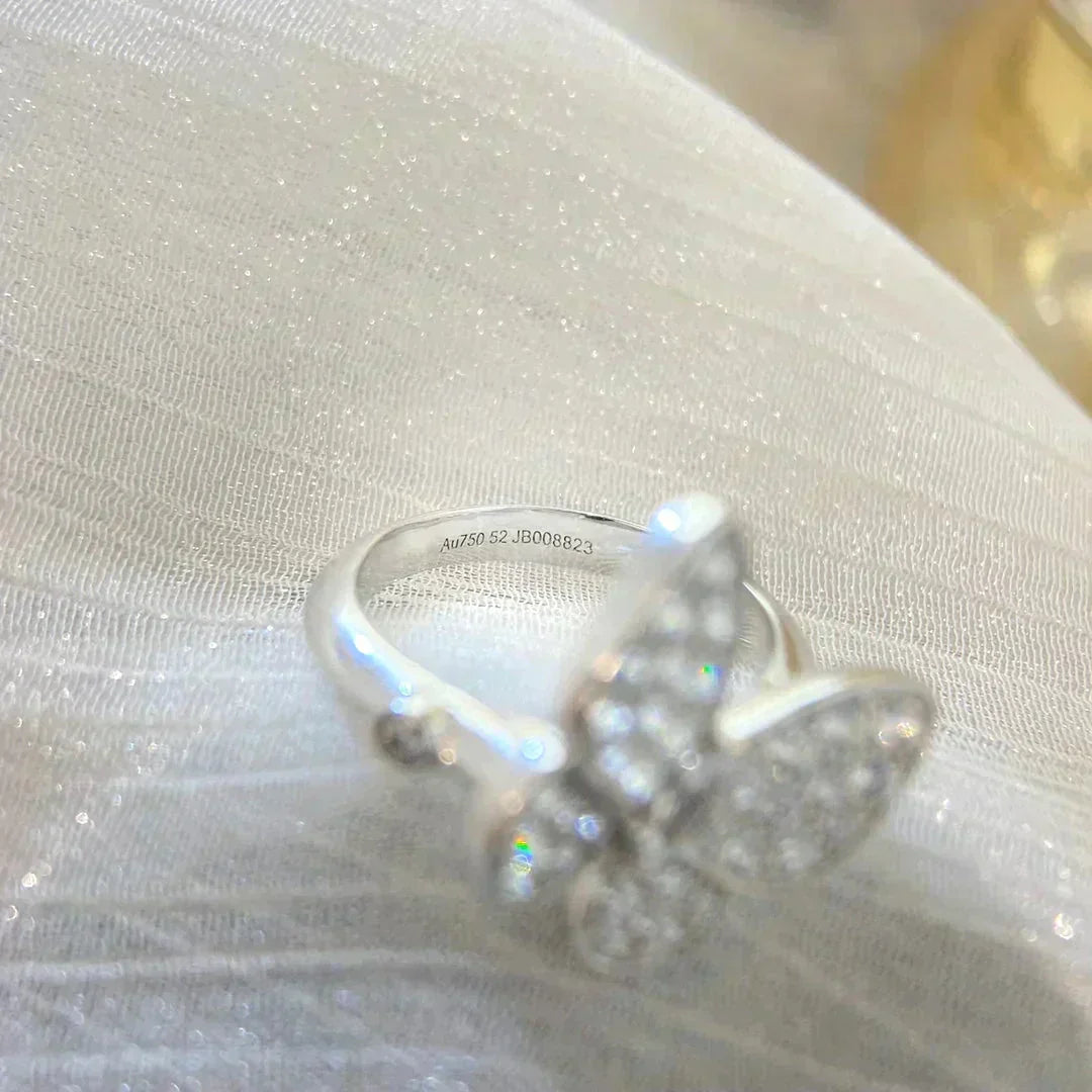 [Shinejoy]BUTTERFLY DIAMOND RING