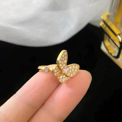 [Shinejoy]BUTTERFLY DIAMOND RING