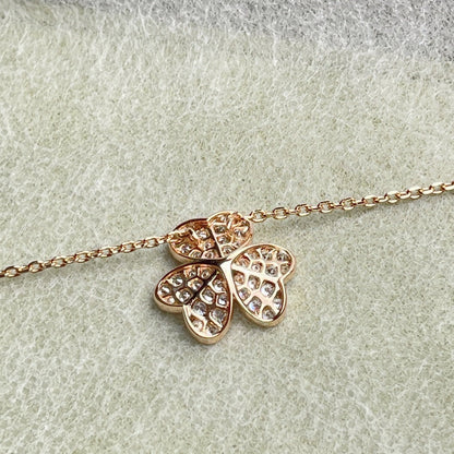 [Shinejoy]FLOWER DIAMOND NECKLACE