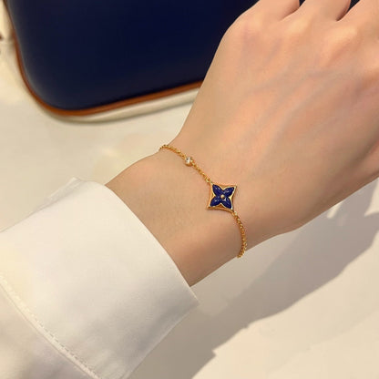 [Shinejoy]COLOR STAR PINK GOLD DIAMOND BRACELET