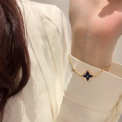 [Shinejoy]COLOR STAR PINK GOLD DIAMOND BRACELET