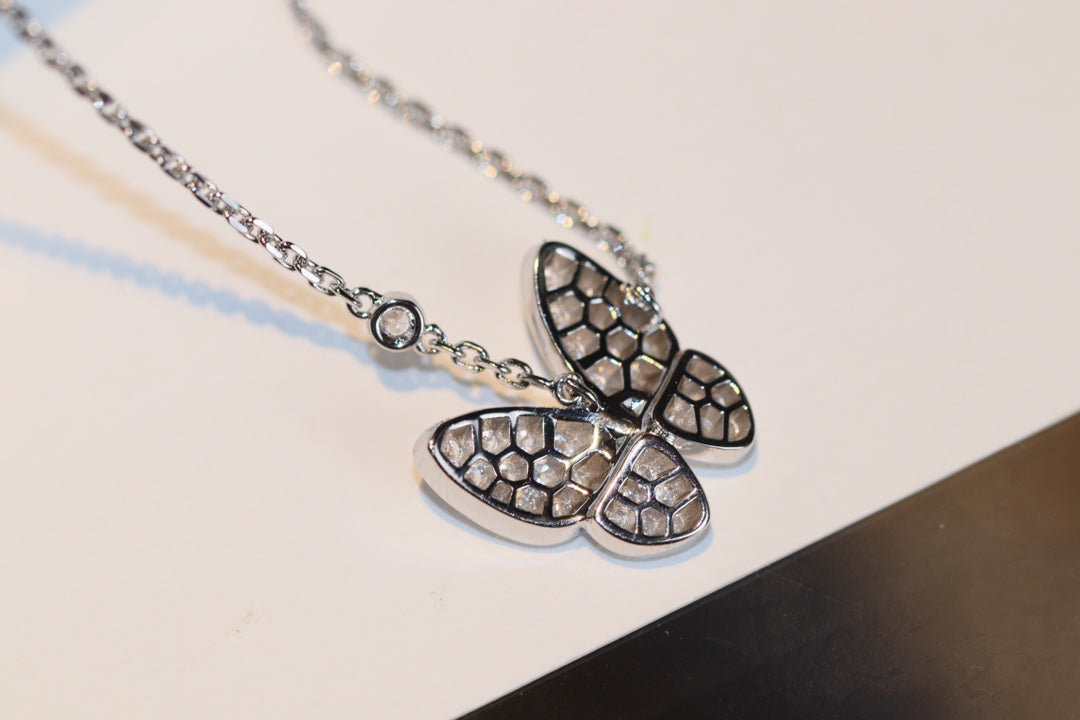 [Shinejoy]BUTTERFLY DIAMOND NECKLACE