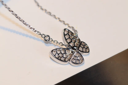 [Shinejoy]BUTTERFLY DIAMOND NECKLACE