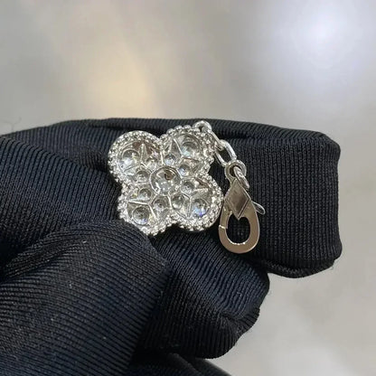 [Shinejoy] CLOVER 5 MOTIF FULL DIAMOND BRACELET COLLECTION
