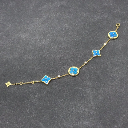 [Shinejoy]STAR AND SUN TURQUOISE 4 MOTIFS 3 DIAMONDS
