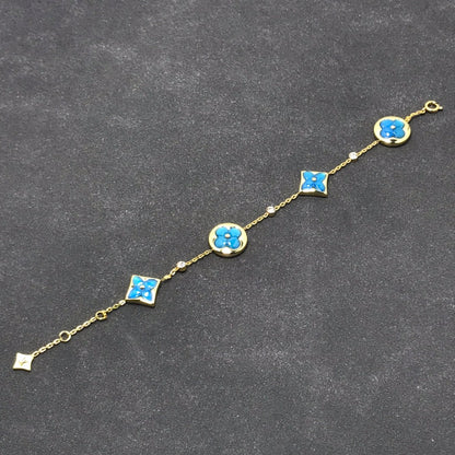 [Shinejoy]STAR AND SUN TURQUOISE 4 MOTIFS 3 DIAMONDS