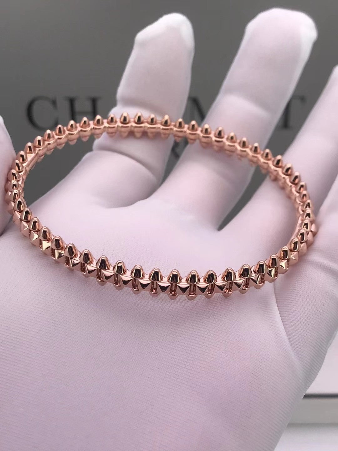 [Shinejoy]CLASH PINK GOLD BRACELET
