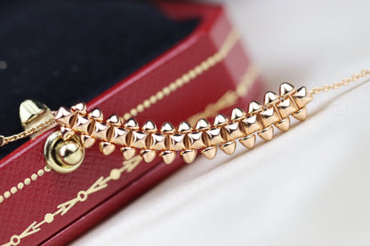 [Shinejoy]CLASH PINK GOLD NECKLACE