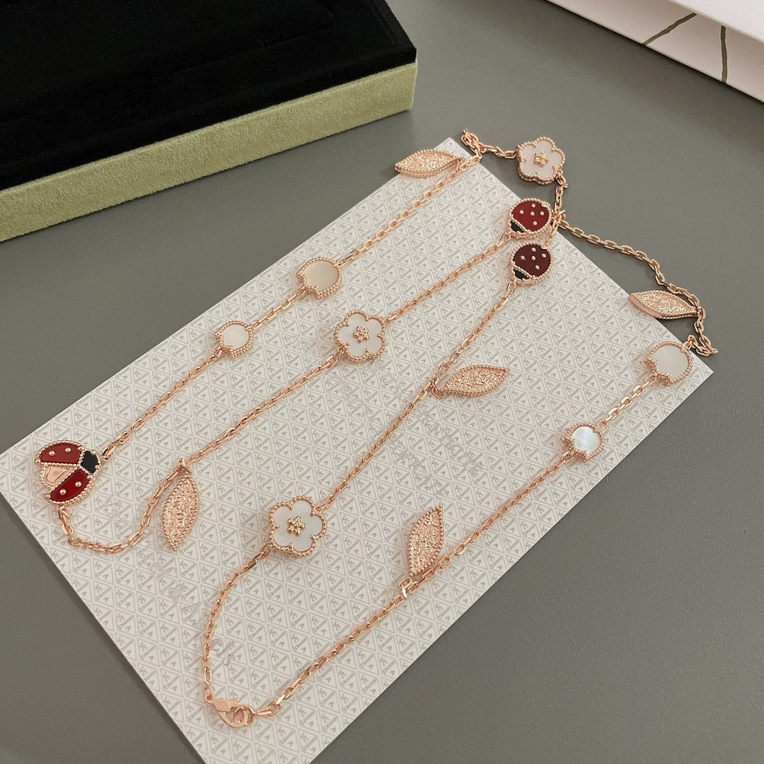 [Shinejoy]LUCKY SPRING 15 MOTIFS Shinejoy GOLD NECKLACE