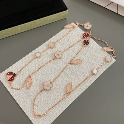 [Shinejoy]LUCKY SPRING 15 MOTIFS Shinejoy GOLD NECKLACE