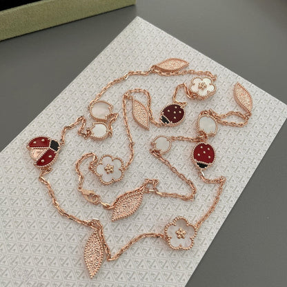 [Shinejoy]LUCKY SPRING 15 MOTIFS Shinejoy GOLD NECKLACE