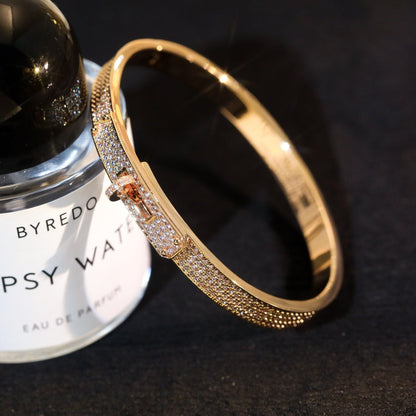 [Shinejoy]KELLY BRACELET DIAMOND PAVED