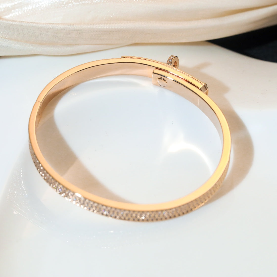 [Shinejoy]KELLY BRACELET DIAMOND PAVED