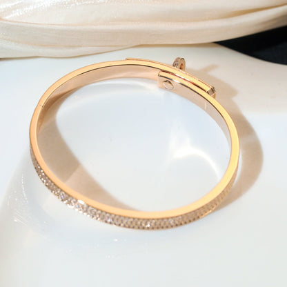 [Shinejoy]KELLY BRACELET DIAMOND PAVED