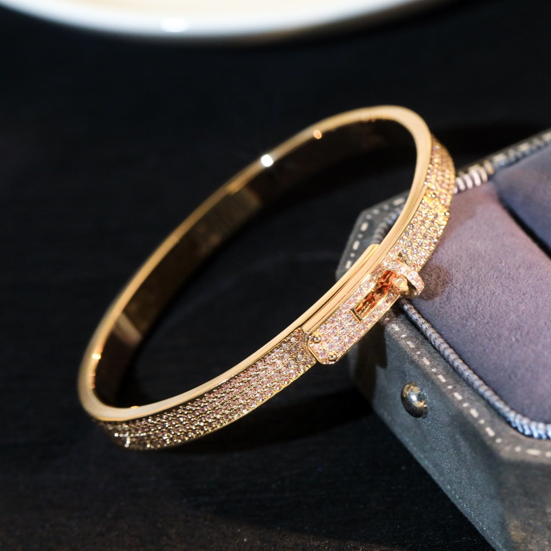 [Shinejoy]KELLY BRACELET DIAMOND PAVED