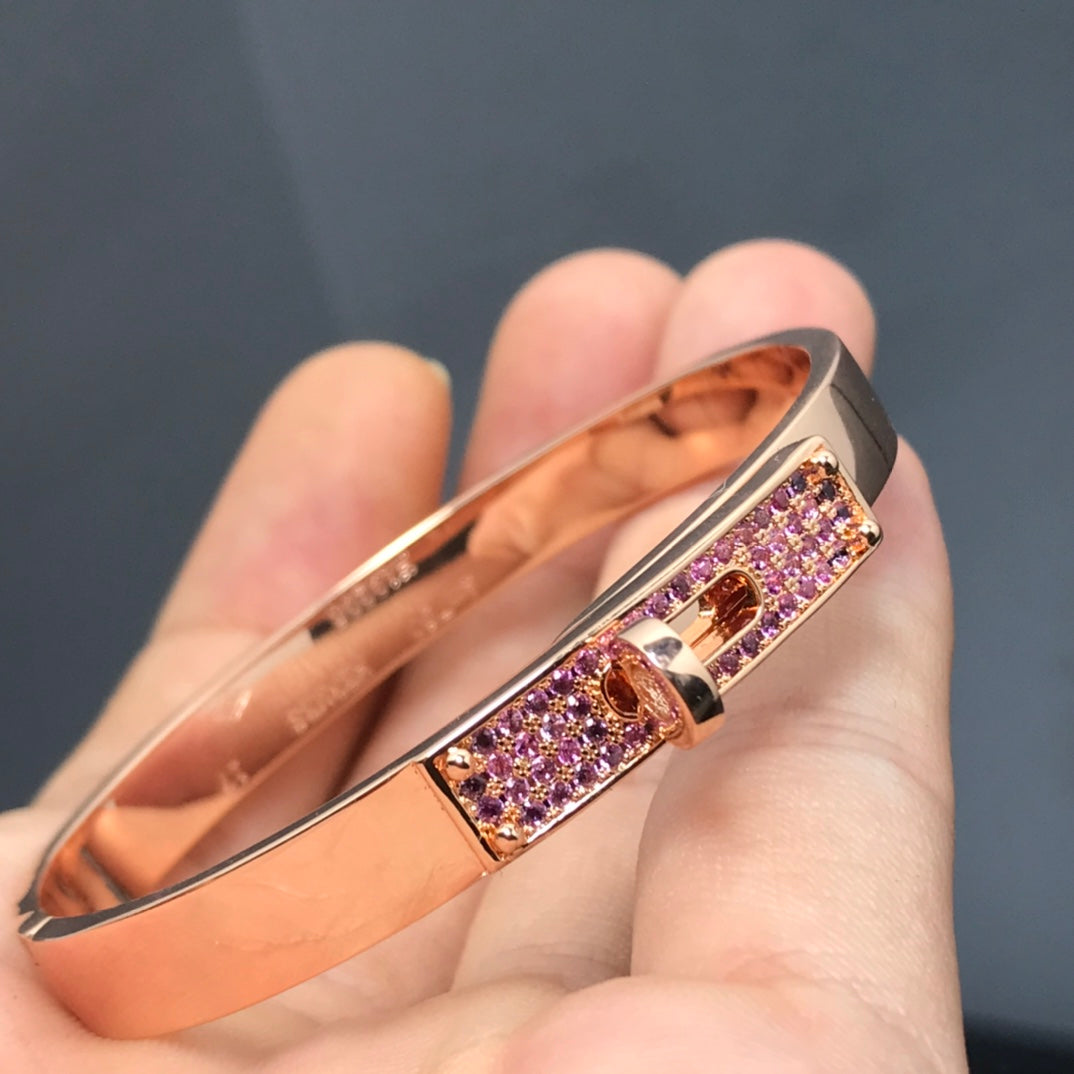 [Shinejoy]KELLY BRACELET PINK DIAMOND