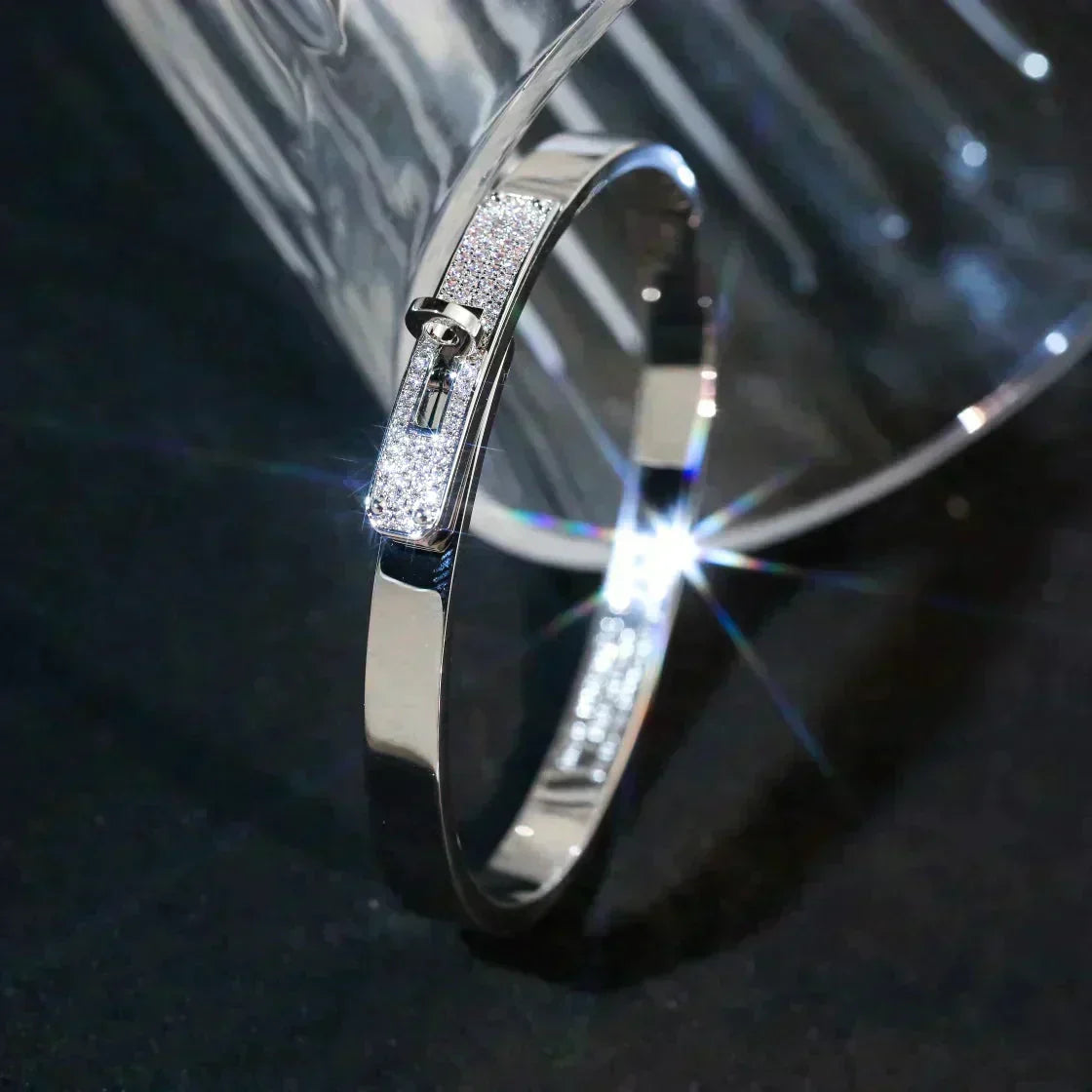 [Shinejoy]KELLY SILVER DIAMOND BRACELET