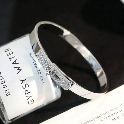 [Shinejoy]KELLY SILVER DIAMOND BRACELET