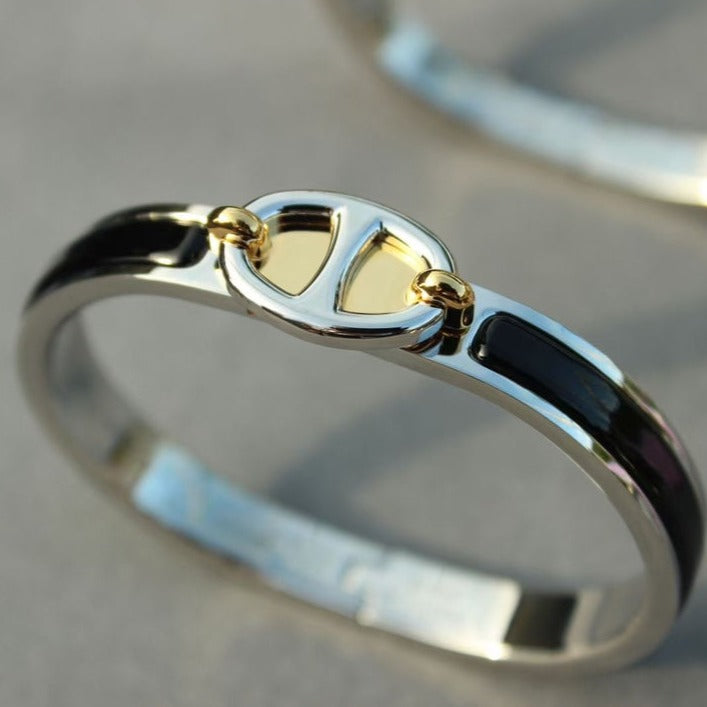 [Shinejoy]CLIC CHAINE SILVER BRACELET