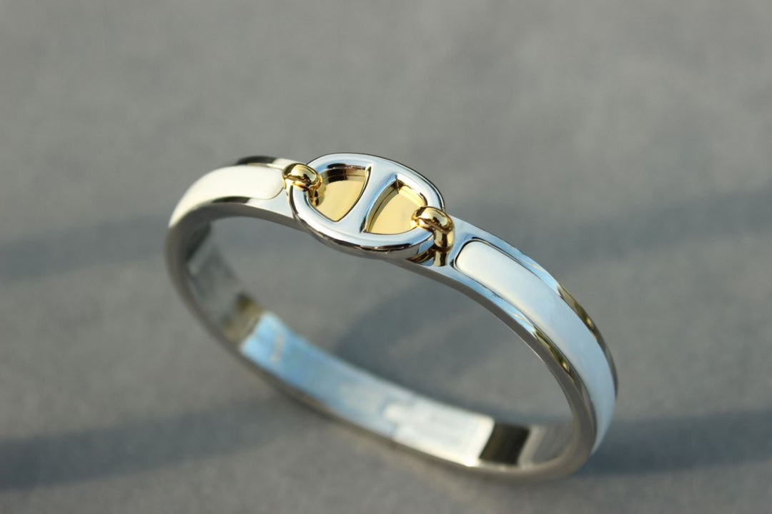 [Shinejoy]CLIC CHAINE SILVER BRACELET
