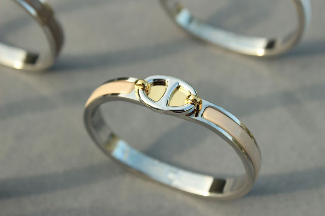 [Shinejoy]CLIC CHAINE SILVER BRACELET