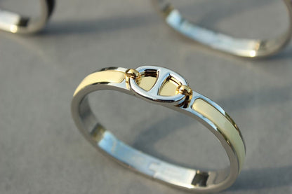[Shinejoy]CLIC CHAINE SILVER BRACELET