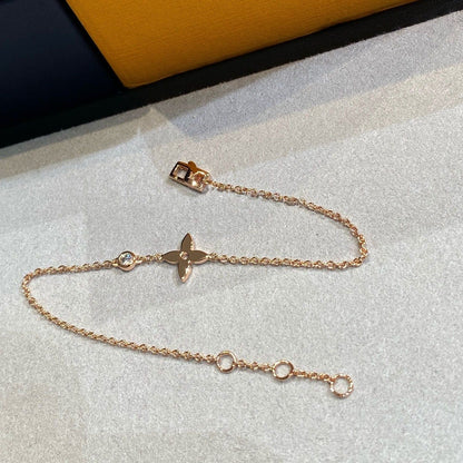 [Shinejoy]STAR DIAMOND PINK GOLD BRACELET