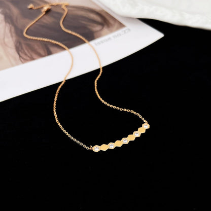 [Shinejoy]BEE MY LOVE DIAMOND NECKLACE