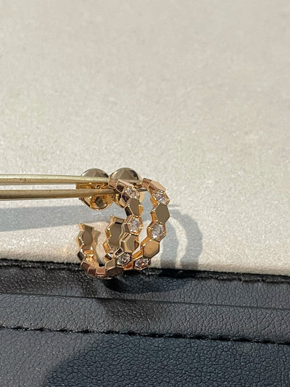 [Shinejoy]Hollow Design Four-Leaf Clover Flower Shape Ring