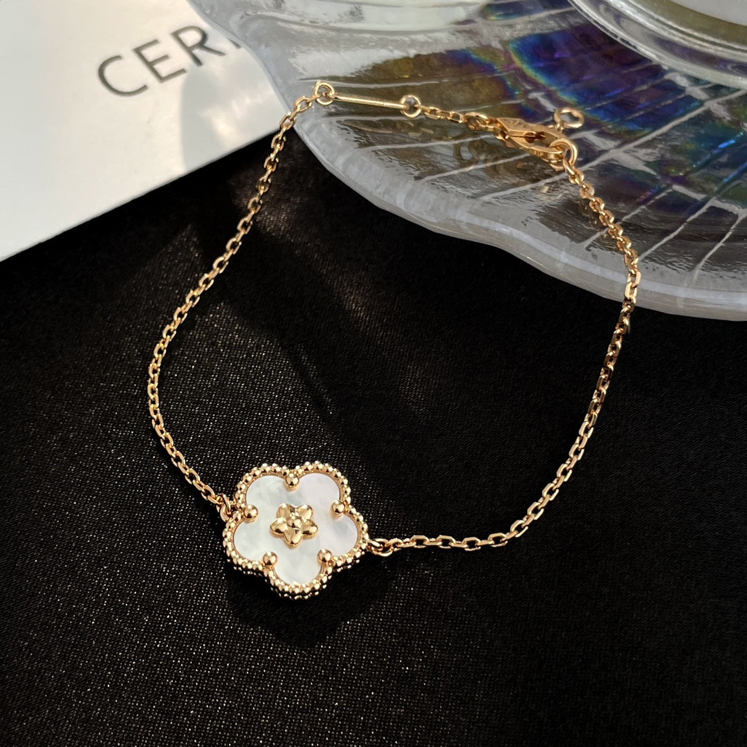 [Shinejoy]LUCKY SPRING Shinejoy GOLD MOP BRACELET