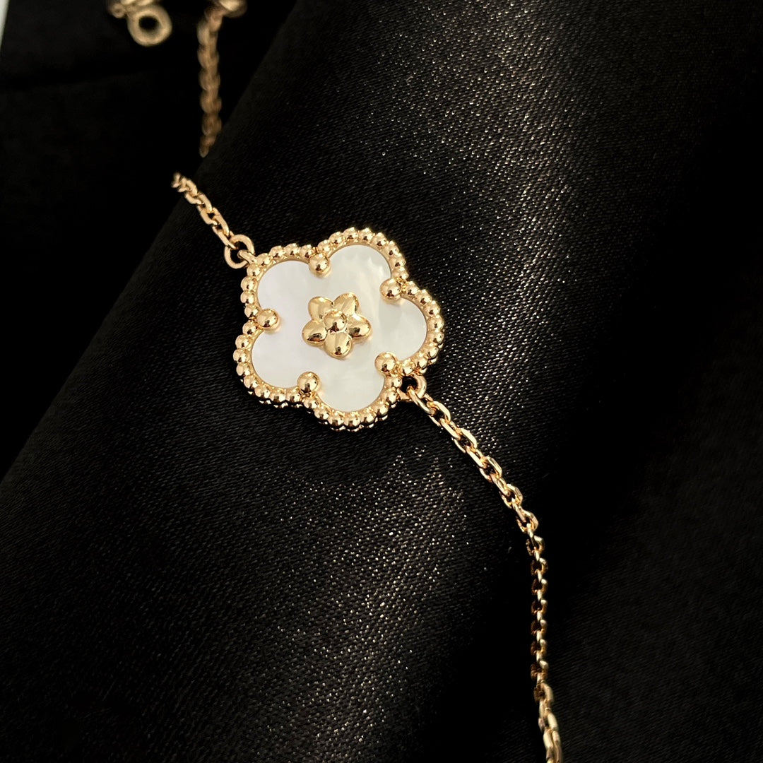 [Shinejoy]LUCKY SPRING Shinejoy GOLD MOP BRACELET