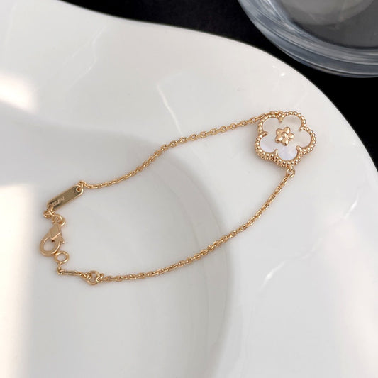 [Shinejoy]LUCKY SPRING Shinejoy GOLD MOP BRACELET