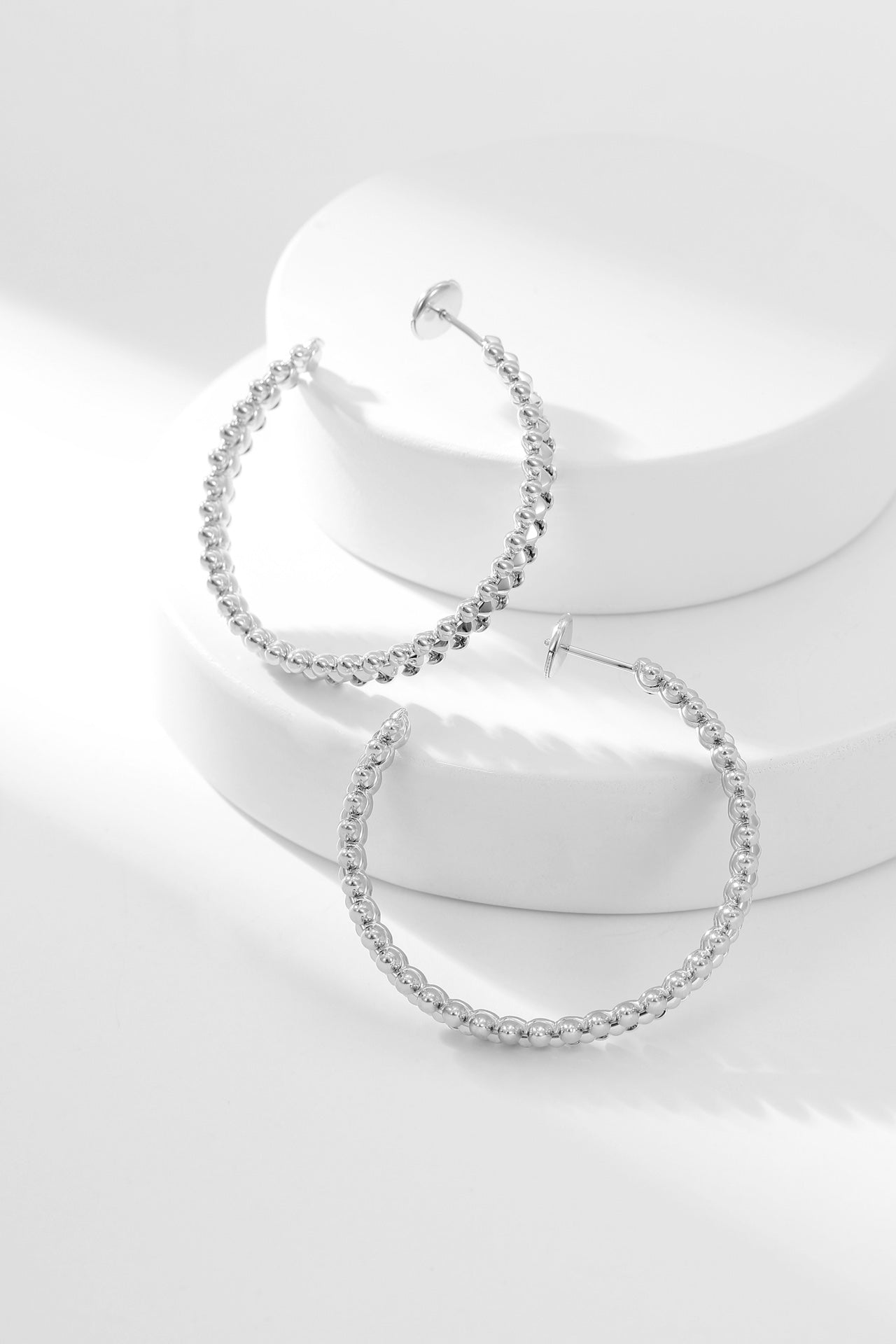 [Shinejoy]CLASH HOOP EARRINGS
