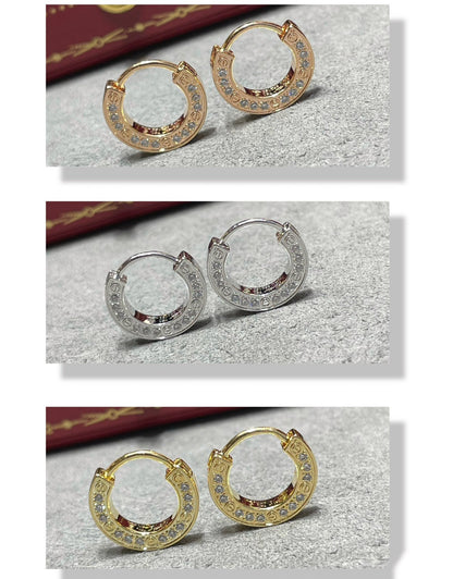 [Shinejoy]LOVE DIAMOND EARRINGS