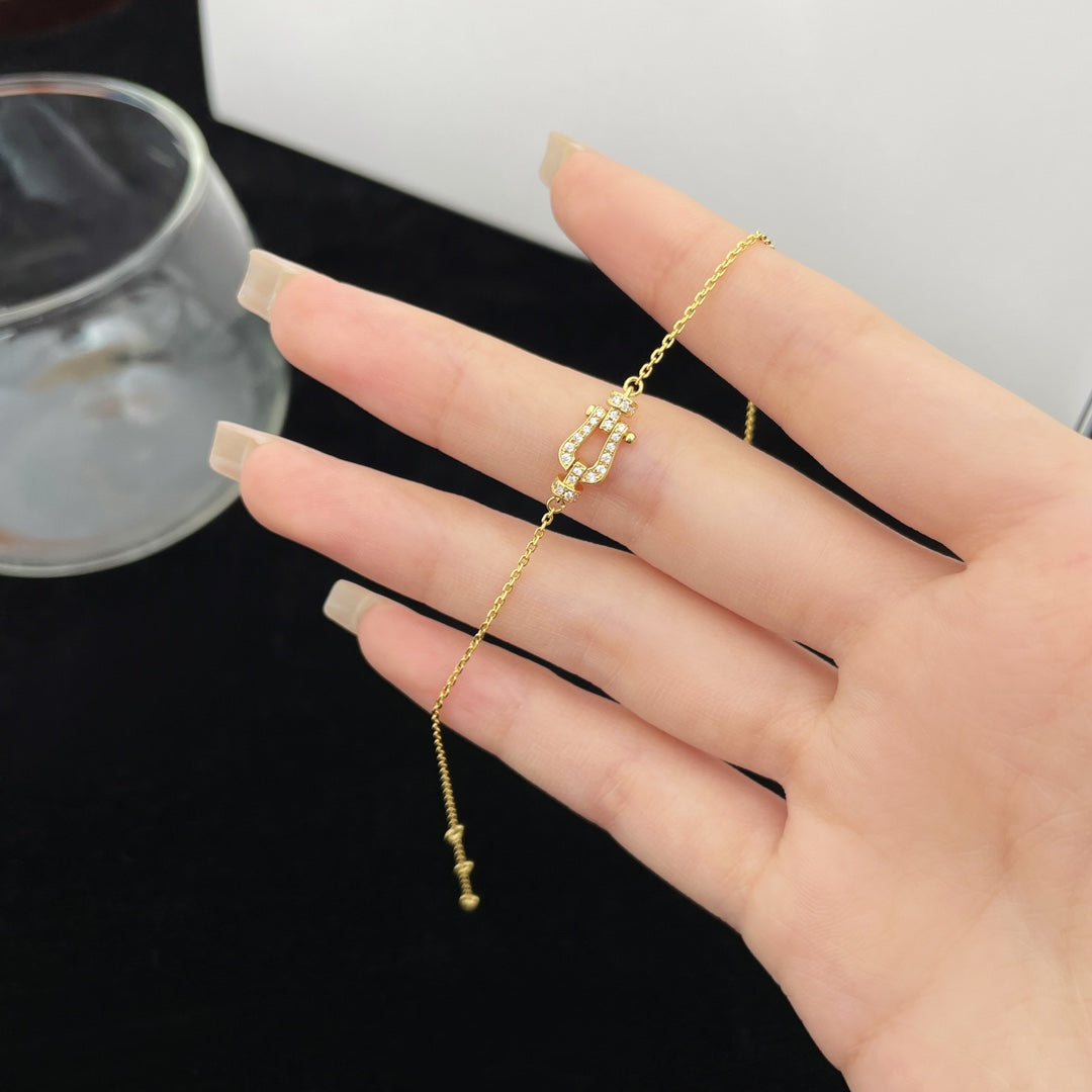 [Shinejoy]FORCE 10 FULL DIAMOND BUCKLE CHAIN LINK MINI MODEL