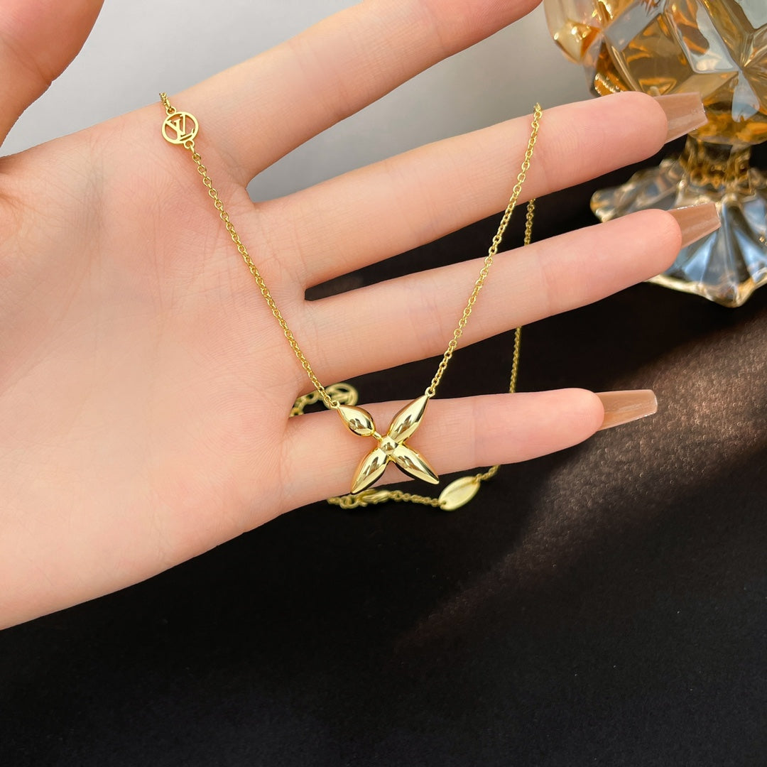 [Shinejoy]LOUISETTE GOLD NECKLACE