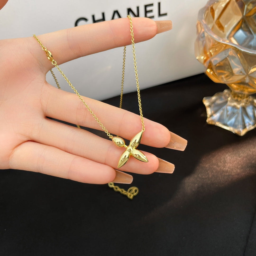 [Shinejoy]LOUISETTE GOLD NECKLACE
